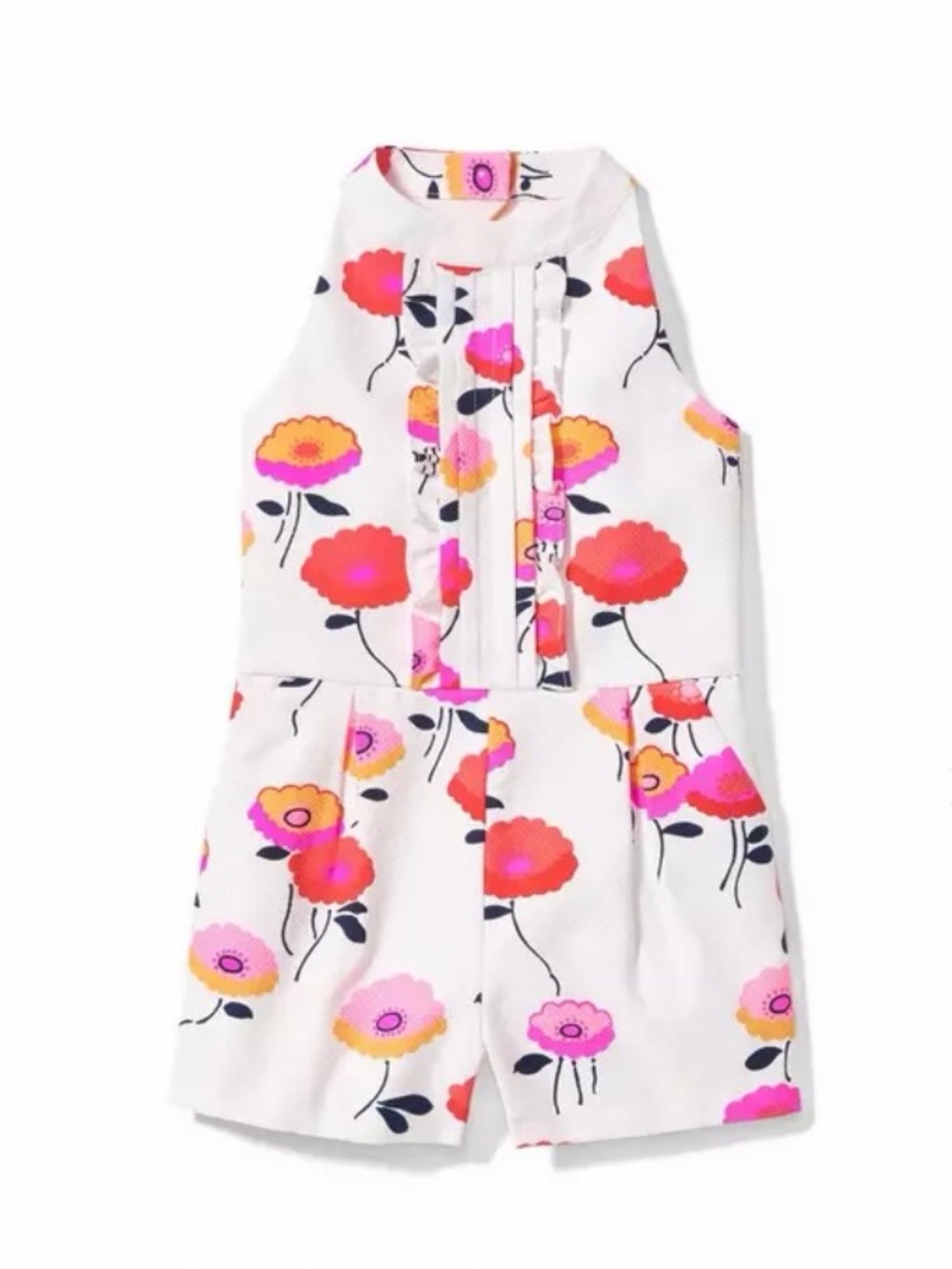 Janie and Jack Poppy Romper•Size 12